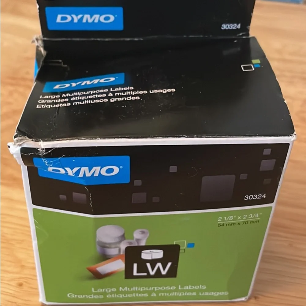 Dymo Large Multipurpose Labels 30324 New